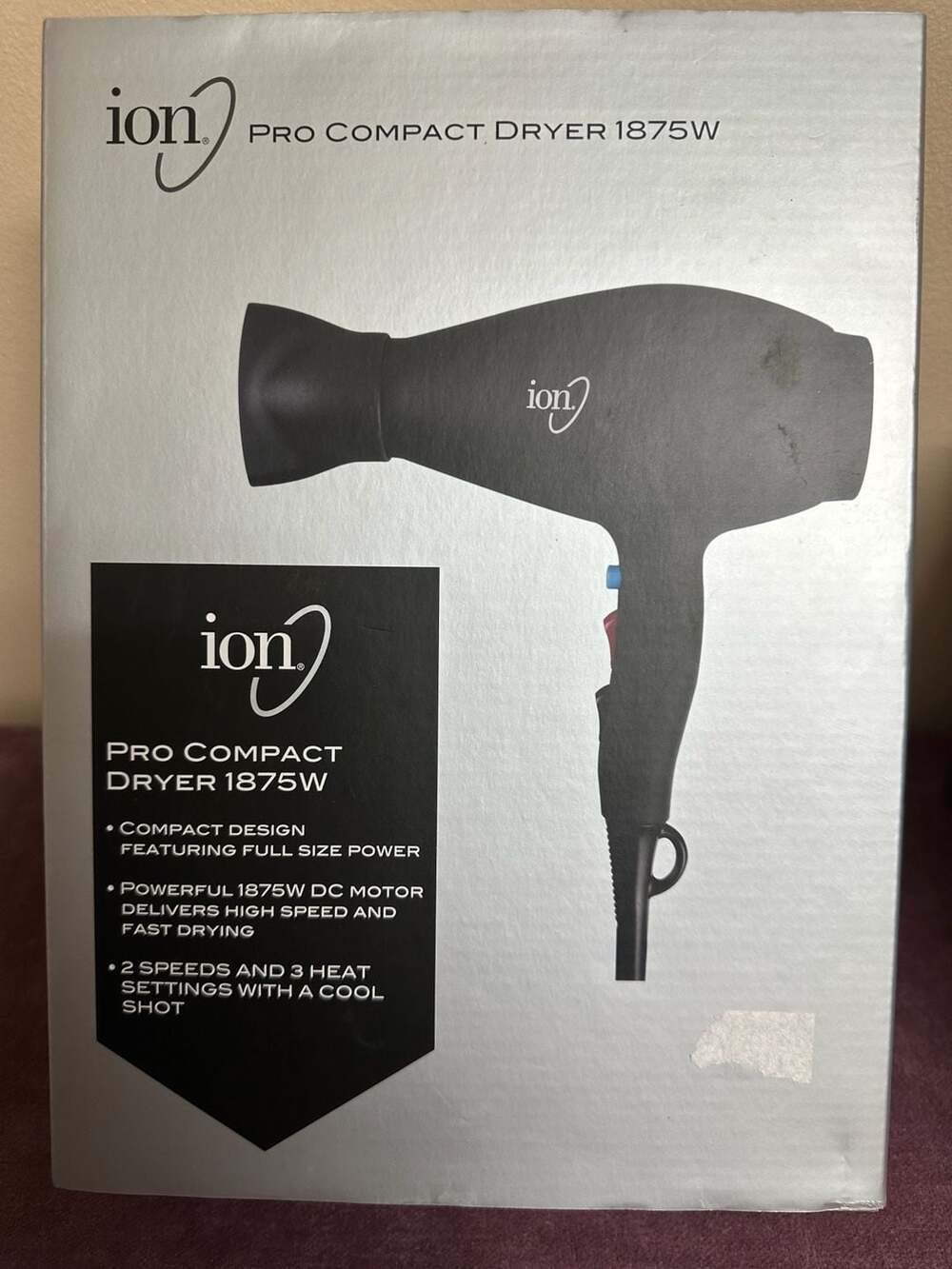 Ion Pro Compact Hair Dryer 1875W